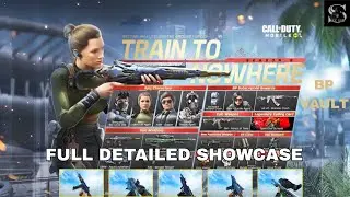 Codm Train to Nowhere Battle Pass Showcase | Train to Nowhere BP Vault COD MOBILE