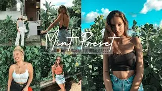 Mint Preset | Lightroom Mobile Tutorial Preset