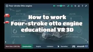 How to work car engine 
 - 3D