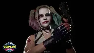 All Harley Quinn Intros and Victory Poses (MK11 Cassie Cage Skin)