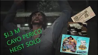 GTA V Cayo Perico Heist Solo ($1.3M take) Bearer Bonds