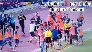 Rusuh timnas Indonesian vs Thailand