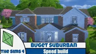 Sims 4 Speed Build: Budget Suburban Home