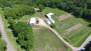 Drone video of Fox Coulee Fresh Farm June 3rd 2016