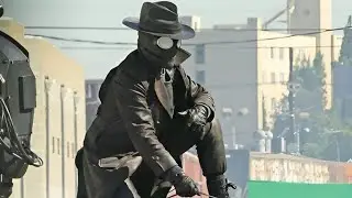 Spiderman Noir First Look Set pics