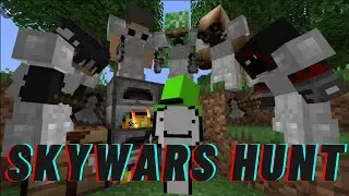 Minecraft Manhunt, But In Skywars | Skywars GAMEPLAY #9