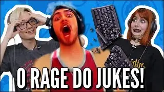 JOVENS REAGEM A QUANDO O JUKES FICA TILTADO NA LIVE... | LIVES ENGRAÇADAS 