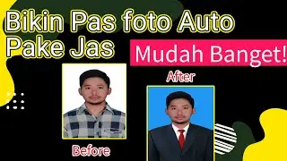 Cara Membuat Pas Foto Memakai Jas
