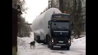 Перевозка негабаритных емкостей