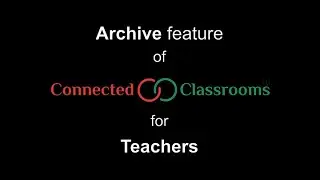 Archive (for teachers)