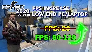 HOW TO RUN CS:GO on a VERY LOW END PC/LAPTOP (2020 October Update)(4 GB RAM/ Intel Graphics)