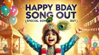 KRISHNA HAPPY BDAY SONG OUT BY NIMZO #trending #krishna #bhajan #viral #kirtan HAPPY BIRTHDAY SONG