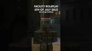 ROBLOX FACILITY 4TH OF JULY SALE #shorts