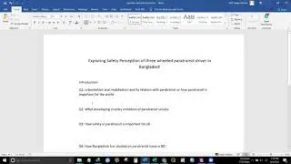 Introduction Idea in Bangla