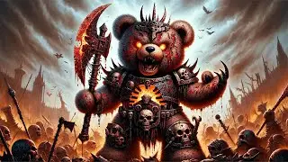 TEDDY BEAR under Khorne heresy. Song Warhammer 40k
