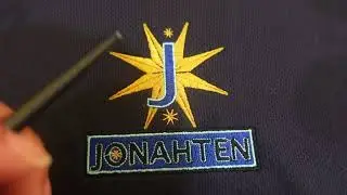 Embroidering a Logo on Performance Fabric Polo Shirts