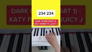 Dark Horse - Katy Perry ft. Juicy J (Piano Tutorial) 