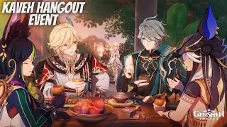 Genshin Impact: All Kaveh Hangout Events (First Try) (PS5) (No Commentary) (English)