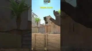 Tunnel Flash From Site Dust 2 #shorts #cs2