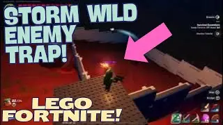 Trap & Kill Storm Wild Enemies In Lego Fortnite! Expert Mode (How To Tutorial)