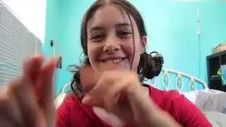 ASMR Fast Medical Exam (cranial nerve) (latex gloves, face touching, personal attention, etc.)