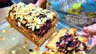 КЕКС С ЛИМОНОМ И СМОРОДИНОЙ