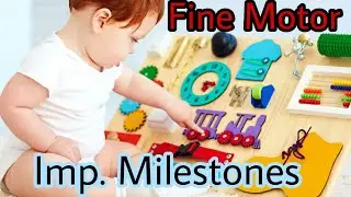 Fine Motor Milestones | Fine Motor Development | Important Milestones || Mis.Medicine