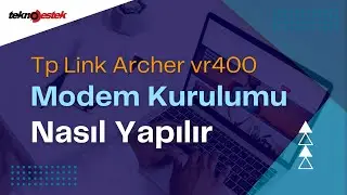 How to install TP Link Archer VR400 modem and change the interface password?