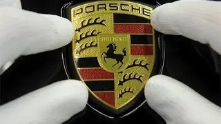 #3 Производство логотипа Porsche