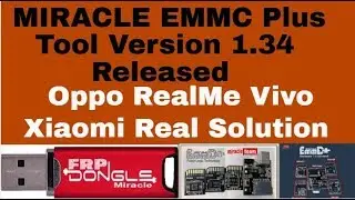 Miracle Emmc Plus V1.34 released