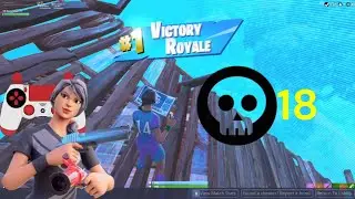 18 Kill Win Solo EZFN (Chapter 1 Season 7)! -Fortnite!