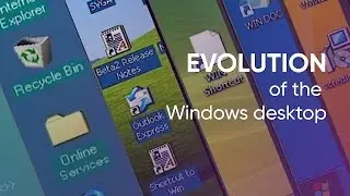 Evolution of the Windows Desktop (1985 - 2025)