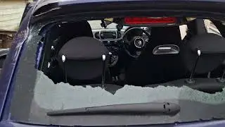Oops! Crashed 595 Abarth walkaround - some donut rolled it over and damaged every panel 😂