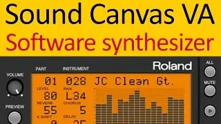 Roland Sound Canvas VA Software Synthesizer with DOSBox and ScummVM