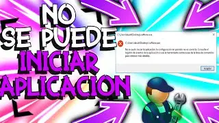 ✅ No se pudo iniciar la aplicacion la configuracion en paralelo no es correcta Windows 10 2021 🔊🔊
