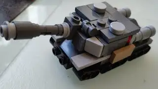 Лего мини танк (ПТ-САУ) ИСУ-152.  (ИНСТРУКЦИЯ)