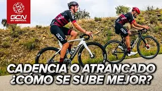 ¿A qué cadencia se obtiene el mejor rendimiento cuesta arriba?