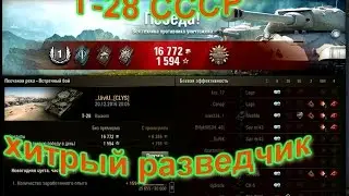 Т 28 СССР хитрый разведчик ВЗАИМНАЯ ПОДПИСКА