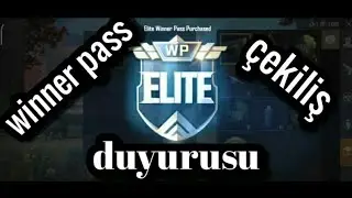 BEDAVA WİNNER PASS ÇEKİLİŞİ - PUBG MOBİL LİTE