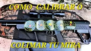 COMO ALINEAR TU MIRA TELESCOPICA