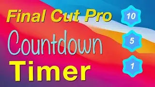 Build your own timer - No Plugins required - Final Cut Pro
