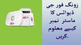 how to update zong device master number