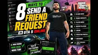 8 ways to send friend request in GTA 5 Online