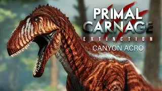 Canyon Acro - Skin process | SUBSTANCE PAINTER [Primal carnage extinction]