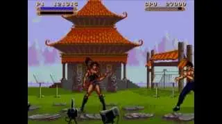 Dragon: Bruce Lee [Genesis] - play as the Woman