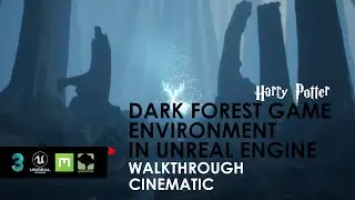 Dark Forest - Unreal Engine game Environment walk through