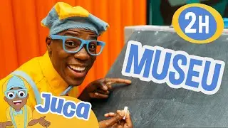 Juca Visita o Museu da Imaginação! | MARATONA DO JUCA! | Blippi em Português | Vídeos Educativos