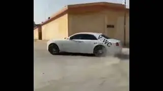 Rolls Royce Drifting