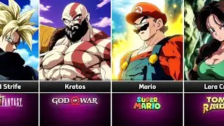 What if Video Game Characters were in Dragon Ball