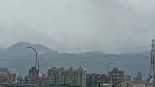 MALAKAS RIN ANG HANGIN SA TAIPEI TAIWAN TYPHOON KRATHON